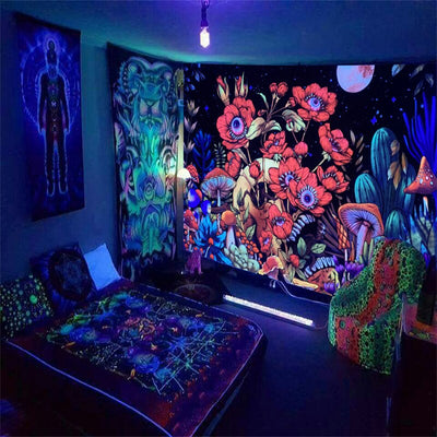 Boho Cloth Schwarzlichtposter - Produktbild 6 - NiZED