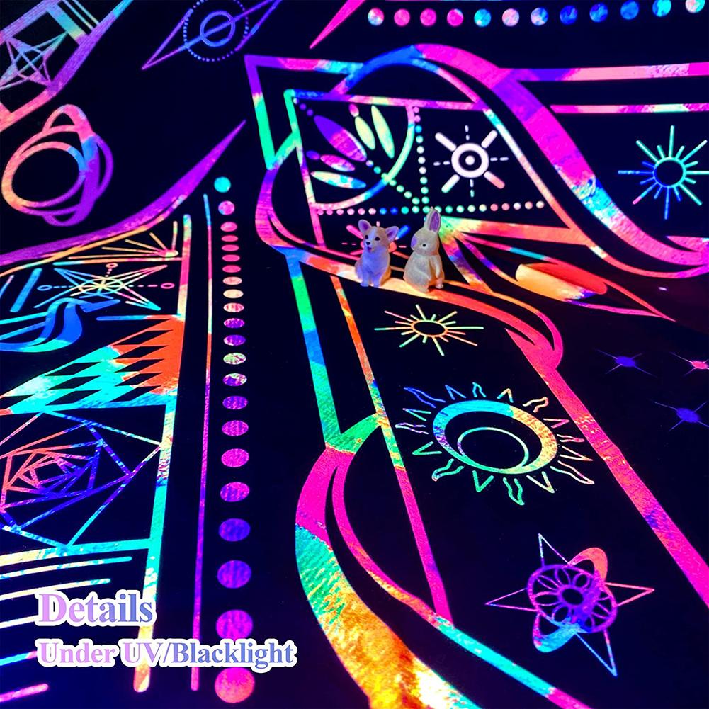 Cloth Carpet UV Schwarzlichtposter
