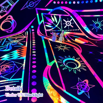 Cloth Carpet UV Schwarzlichtposter