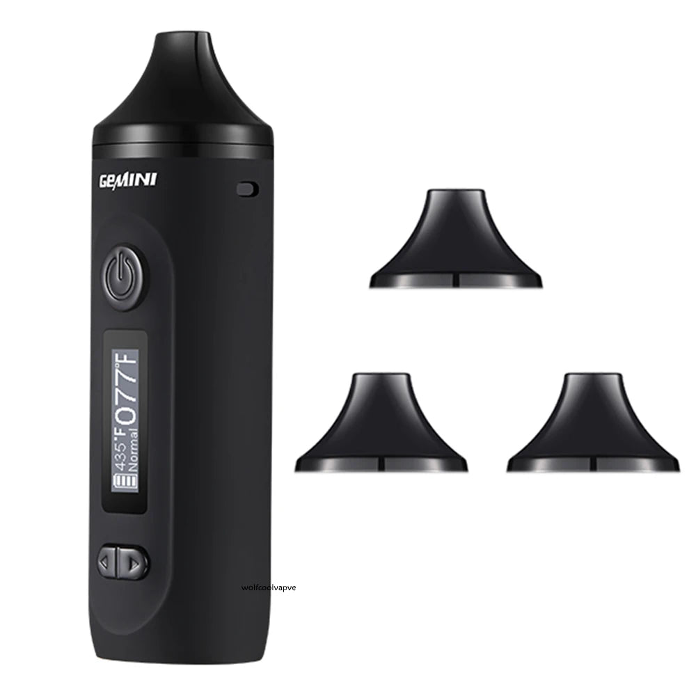 Gemini Dry Herb Vaporizer – Starter Kit