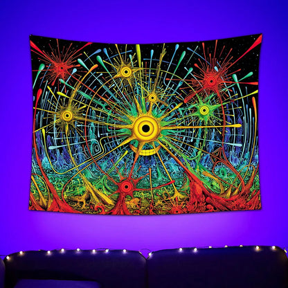 Aurorsin - Psychedelic blacklight poster