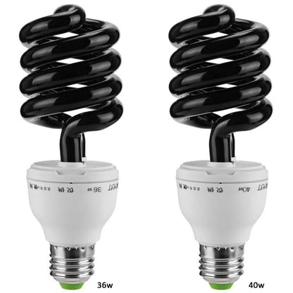 E27 15W 30W 40W 220V Helicoid Quarz Schwarzlicht