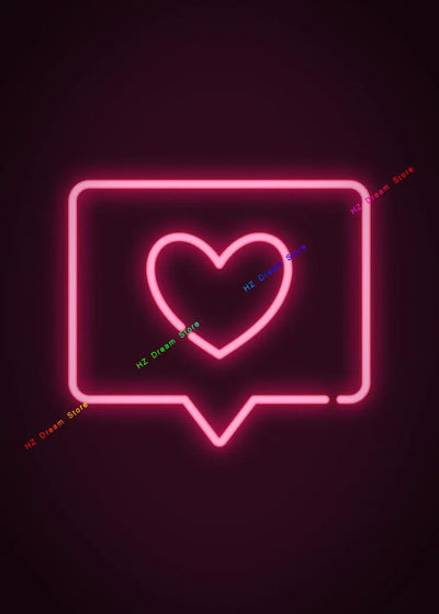 Neon Love Neon Poster - Produktbild 13 - NiZED