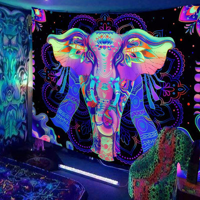 Animals and  Hippies Schwarzlichtposter - Produktbild 7 - NiZED