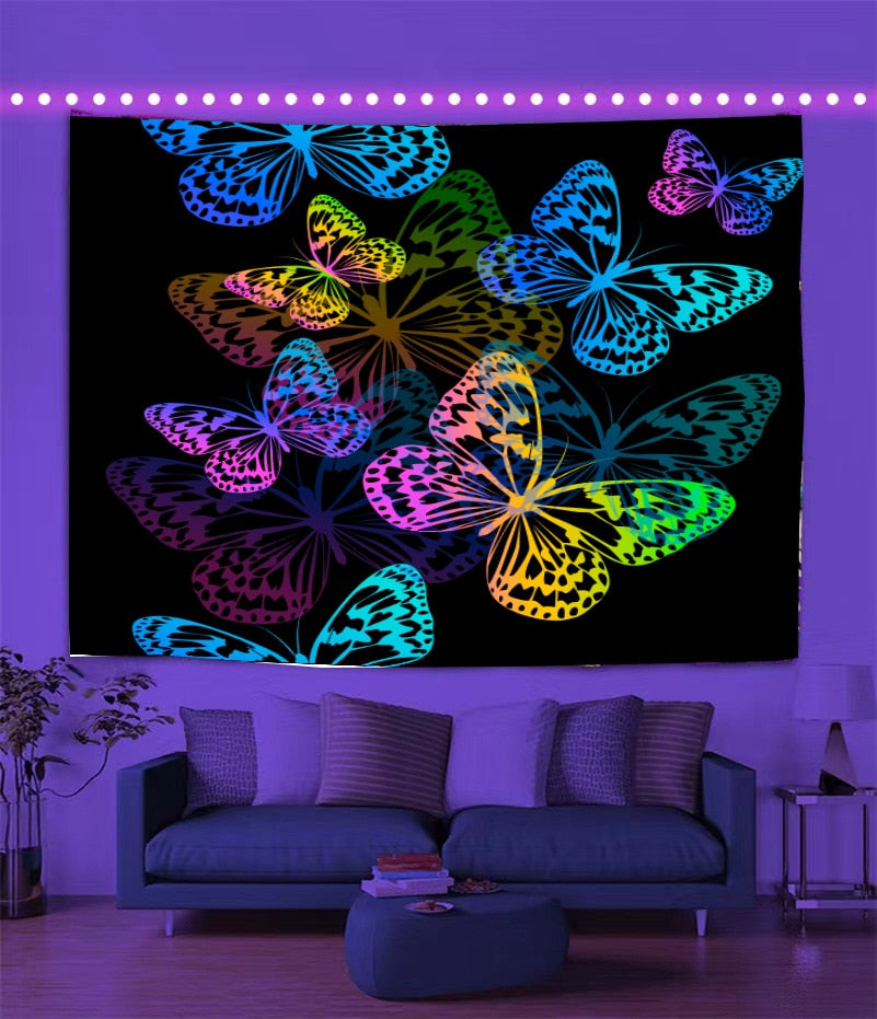 Kaviar Schwarzlichtposter