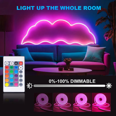 Neon Flex 108 – USB-RGB-Lichtband mit Fernbedienung