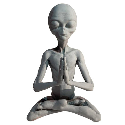 Mystic Alien Sage – Mini Resin Ornament