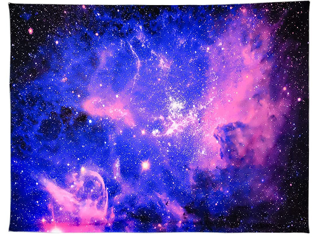 Geheimnisse des Sternenuniversums psychedelische Schwarzlichtposter