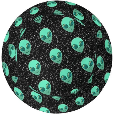 Space UFO Alien Bucket Hat – Unisex NiZED rave techno
