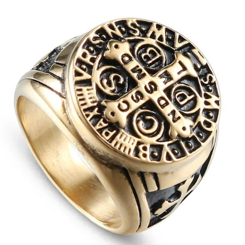 Vintage Ring - Trendige Symbole und Muster