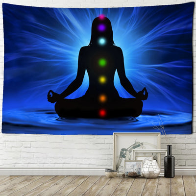 Meditierender Fluoreszenz Schwarzlichtposter - Produktbild 14 - NiZED