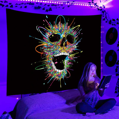 Psychedelisch Neon Schwarzlichtposter - Produktbild 2 - NiZED