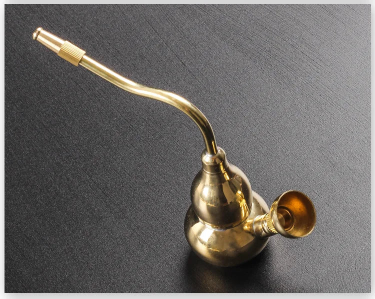 Golden Water Filter Pfeife – Retro Komplettset