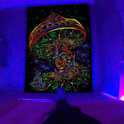 Dormitory Independent Schwarzlichtposter - Produktbild 9 - NiZED