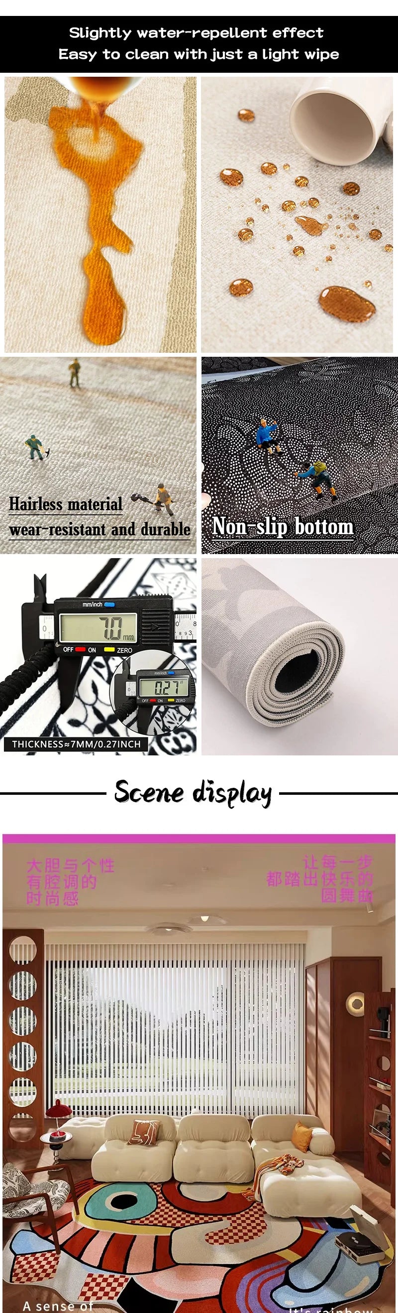 Memphis Style Teppich