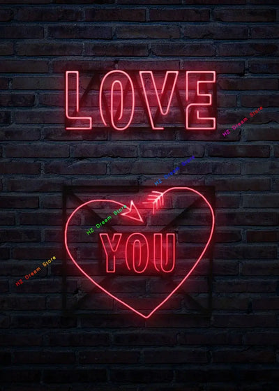 Neon Love Neon Poster - Produktbild 18 - NiZED