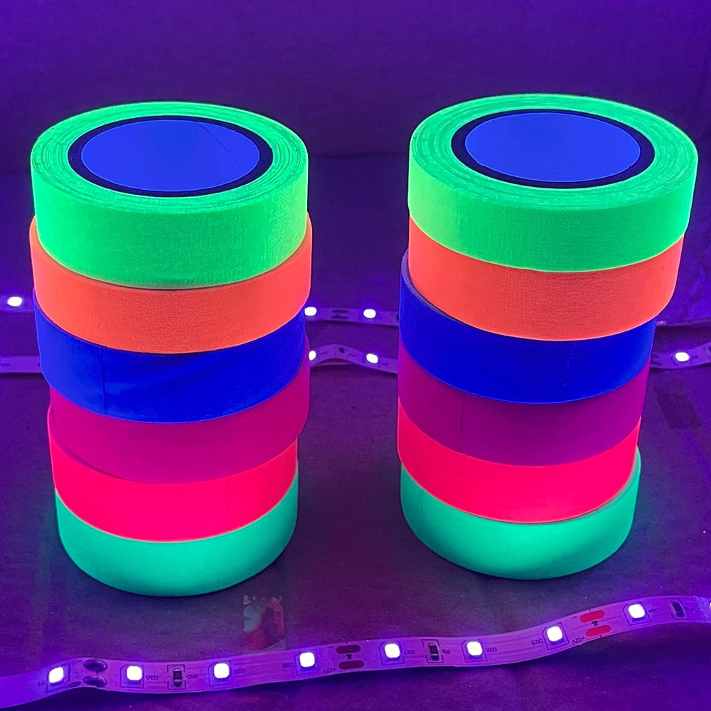 Neon Paper Schwarzlicht strips