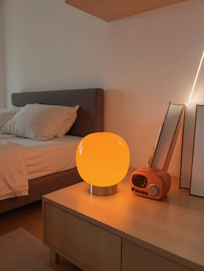 MACARON TOUCH – DIMMBARE GLAS-TISCHLAMPE