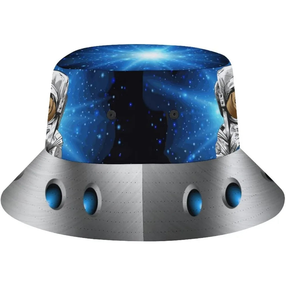 Space UFO Alien Bucket Hat – Unisex
