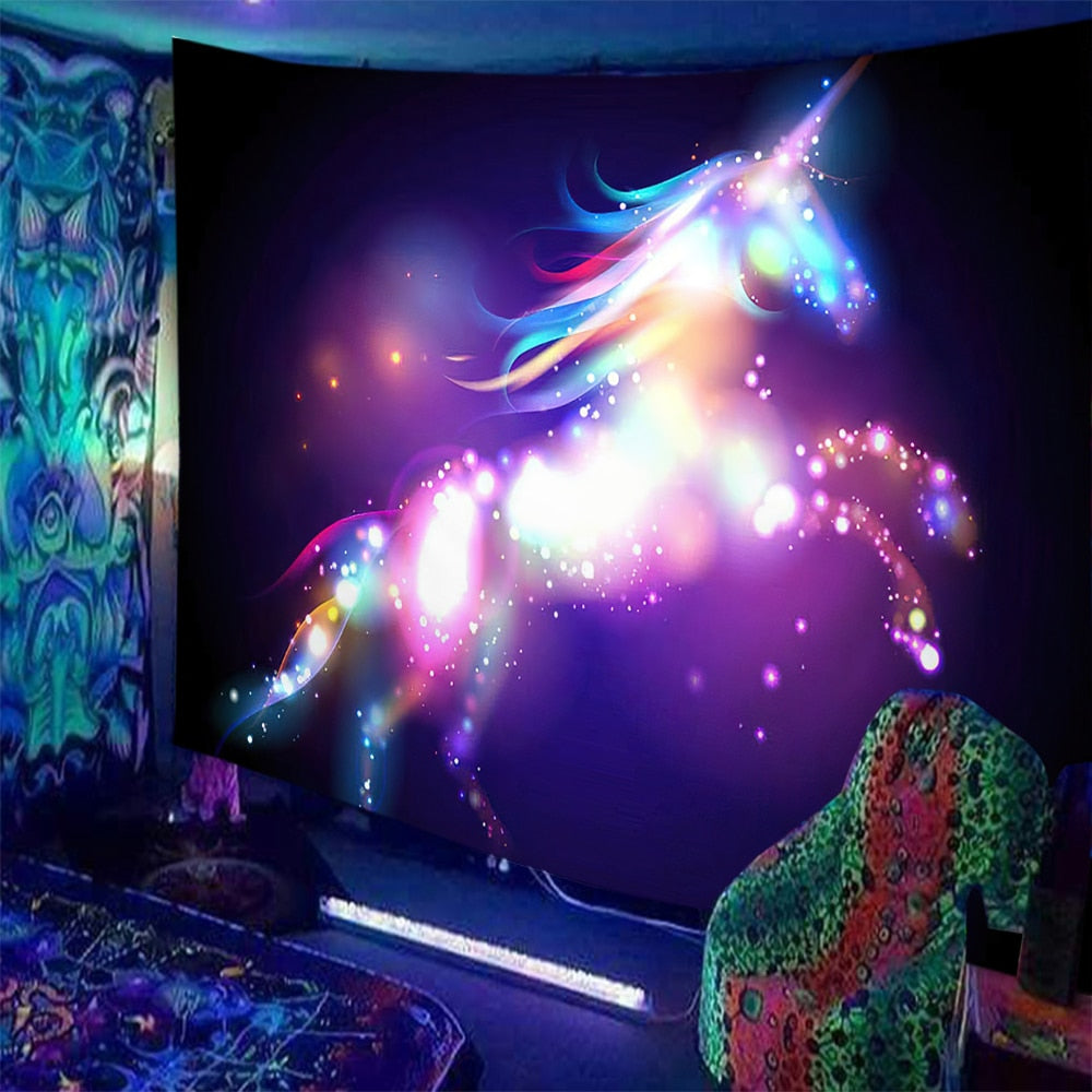 Trippy Kisses Schwarzlichtposter