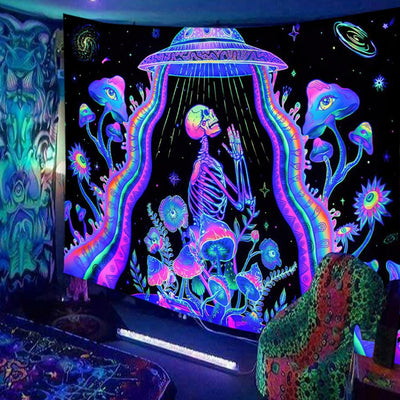 Animals and  Hippies Schwarzlichtposter - Produktbild 6 - NiZED