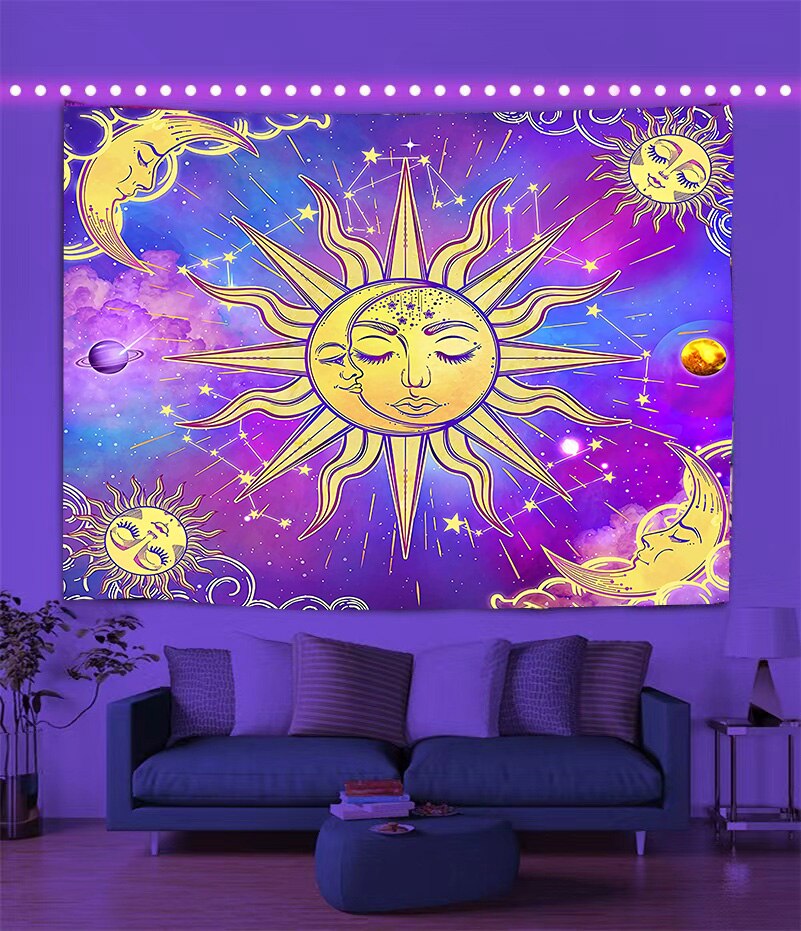 Kaviar Schwarzlichtposter