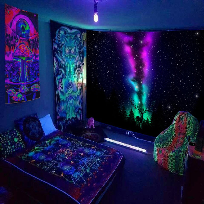 Starry Schwarzlichtposter