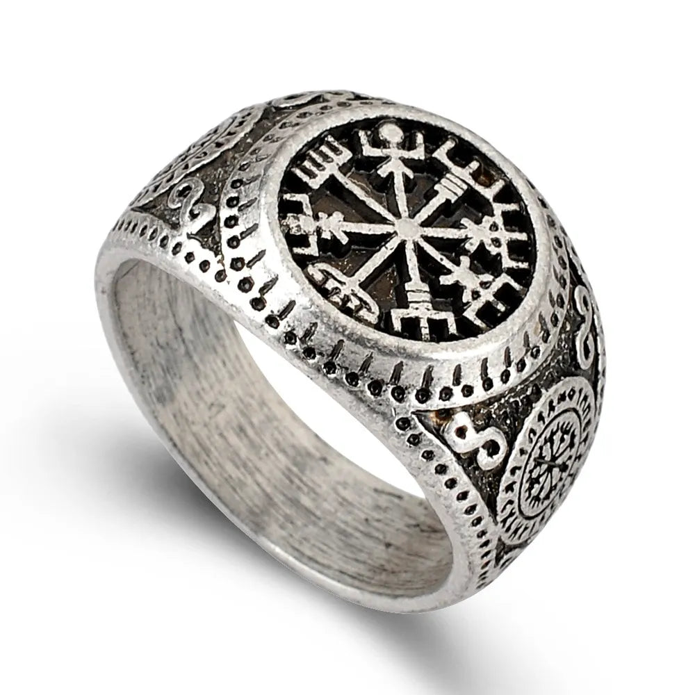 Vintage Ring - Trendige Symbole und Muster