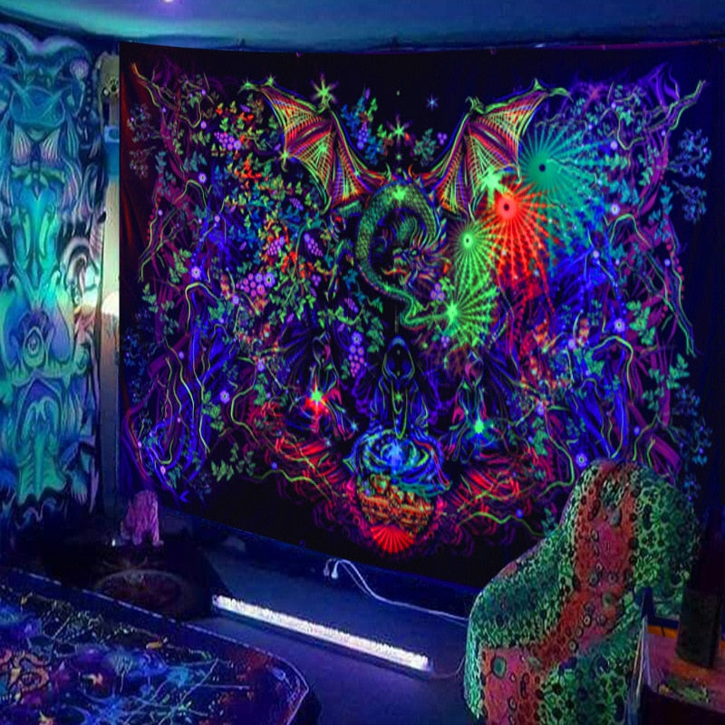 Starry Schwarzlichtposter