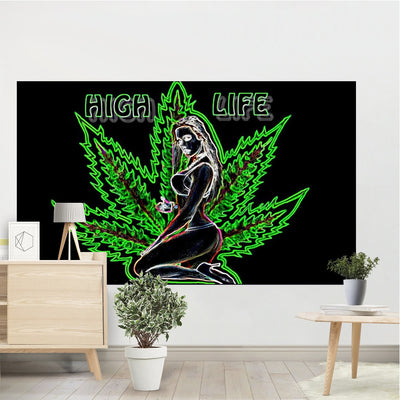 Afro Schwarzlichtposter - Produktbild 2 - NiZED