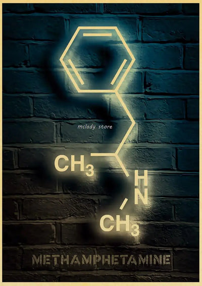 Neon Molecules Neon Poster - Produktbild 24 - NiZED