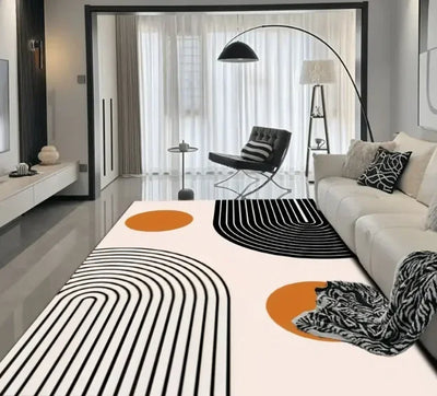 Geometrischer Abstraktteppich Schwarzlichtposter - Produktbild 17 - NiZED