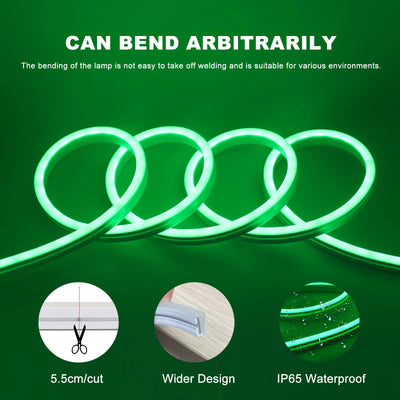 Neon Flex – RGB-Lichtband 1–5 m mit Fernbedienung
