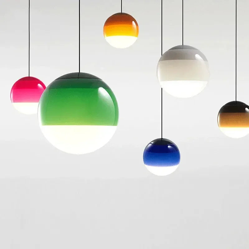 GRADIENT DOME – GLAS-PENDELLEUCHTE MIT FARBVERLAUF