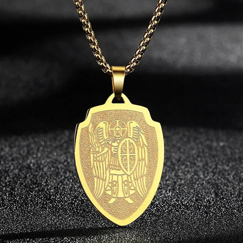 Hamsa Hand Von Fatima Anhänger Halskette - Handgefertigter Jerusalem Schmuck