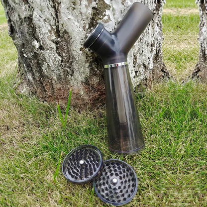 CRUSHER 2-in-1 Bong & Grinder Set