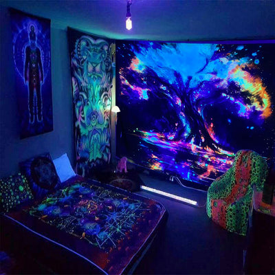 Boho Cloth Schwarzlichtposter - Produktbild 8 - NiZED