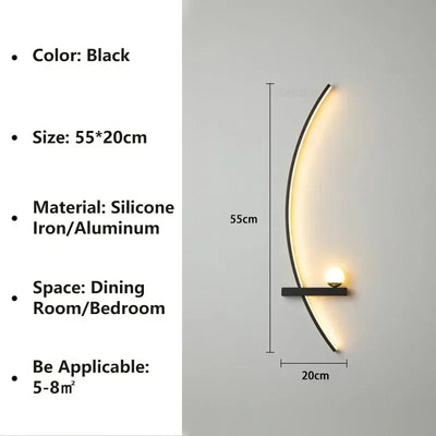 LINE GLOW – MINIMALISTISCHE LED-WANDLEUCHTE