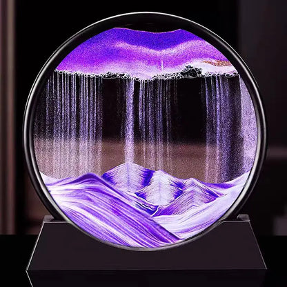 Deep Sea Flux – 3D Moving Sand Art
