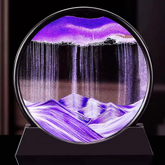 Deep Sea Flux – 3D Moving Sand Art