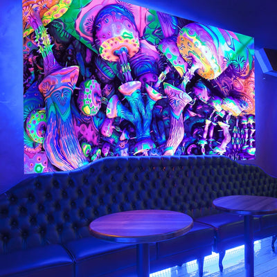 Boho Wall Schwarzlichtposter - Produktbild 4 - NiZED