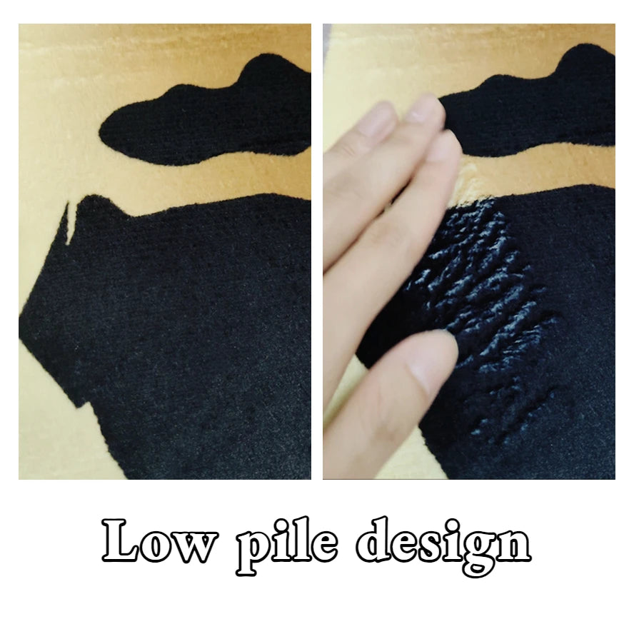 Simple style rug – Soft, washable luxury rug for bedroom &amp; living room