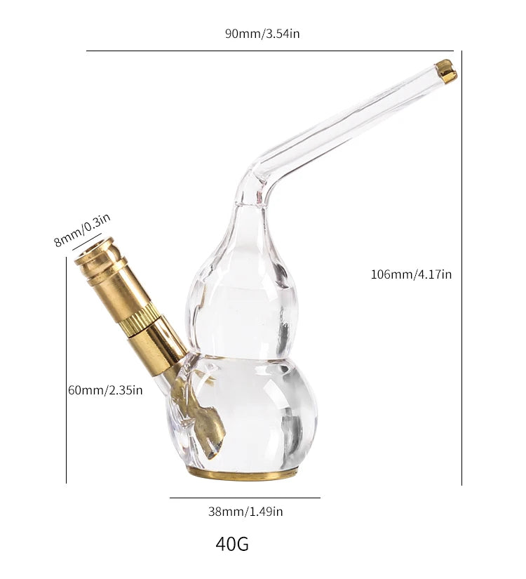 Dual Mini Bong – Wasserfilter-Bongpfeife