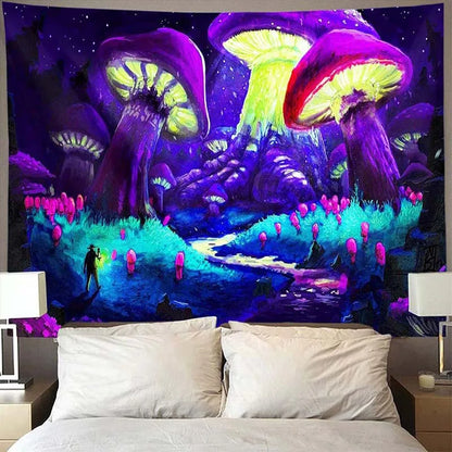 Eye layer blacklight poster