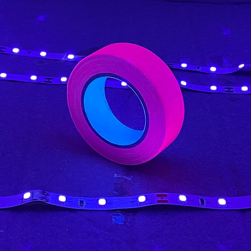 Neon Paper Schwarzlicht strips
