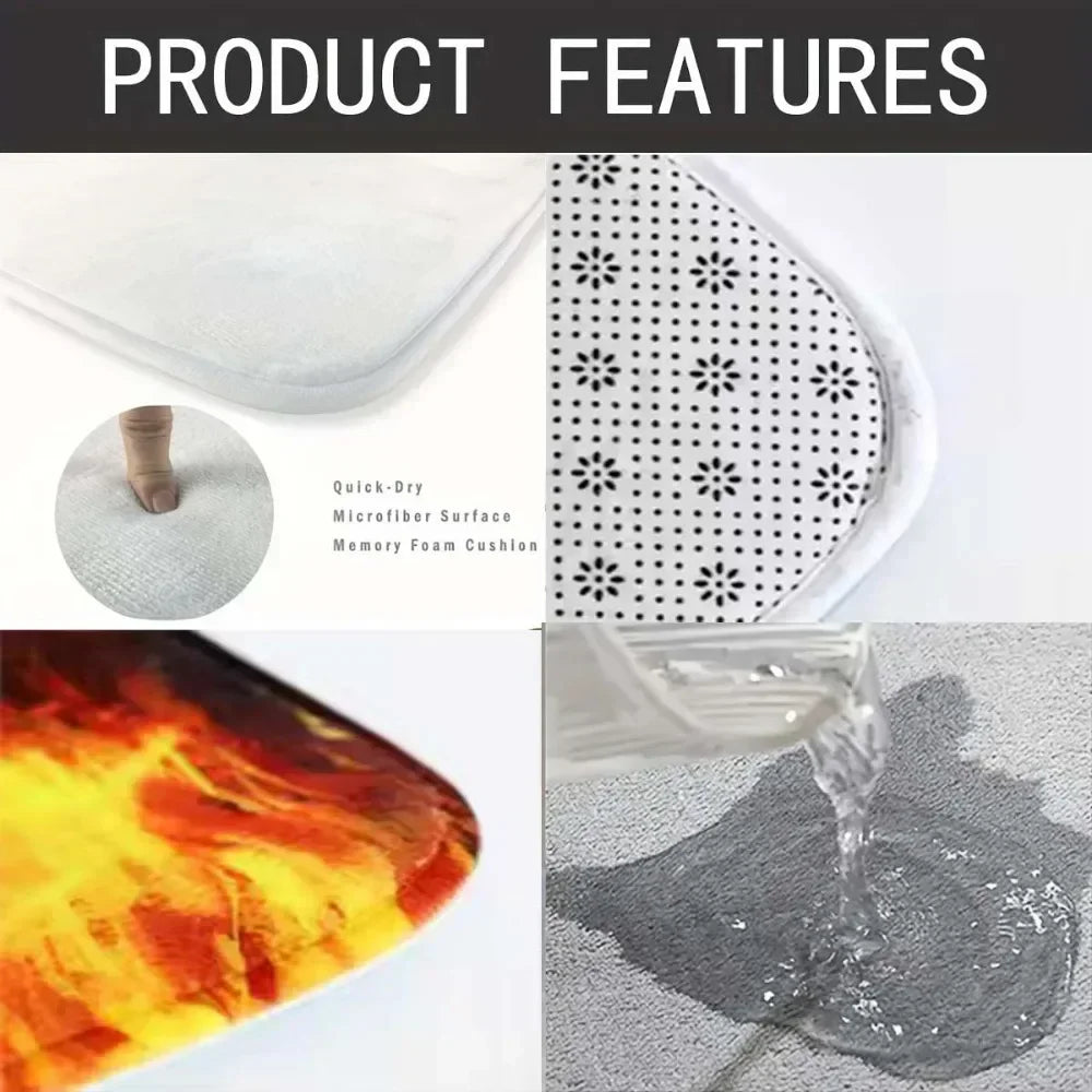 Moderner Geometrischer Teppich – Farbige Abstrakte Muster