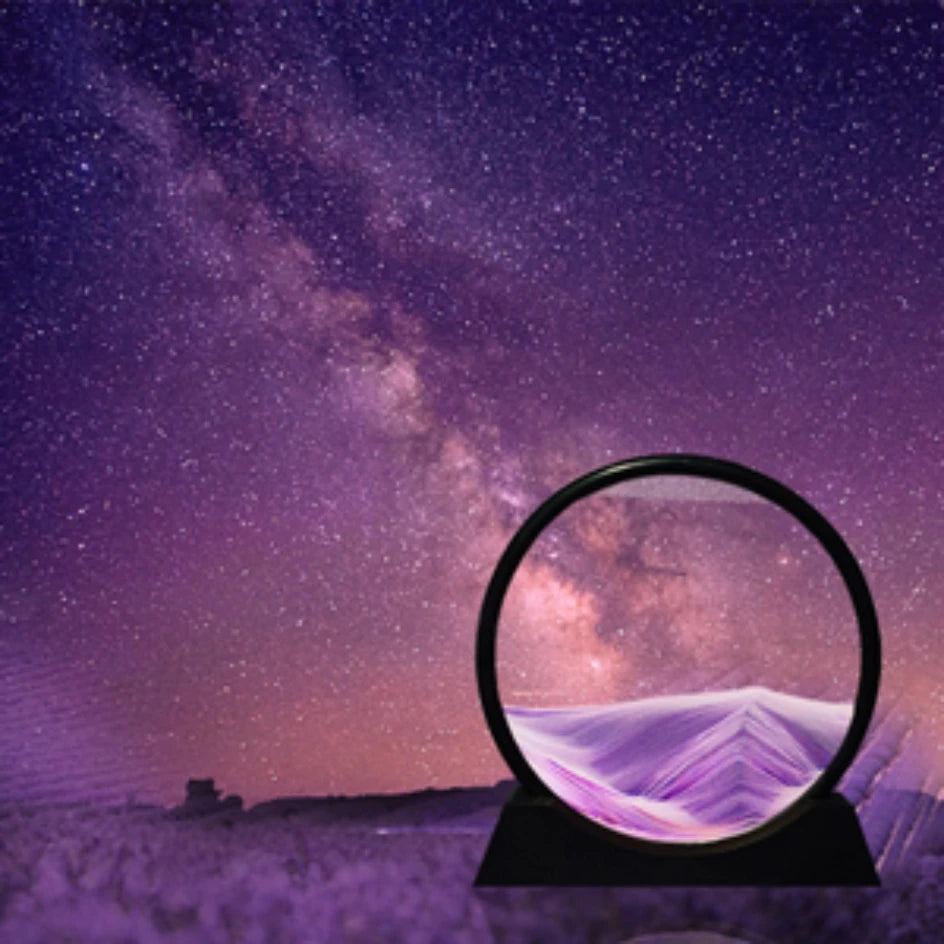 Deep Sea Flux – 3D Moving Sand Art