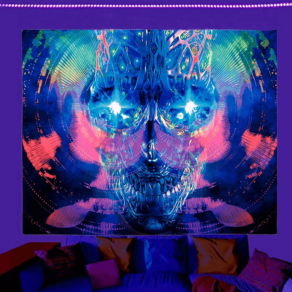 Planet Sky Schwarzlichtposter