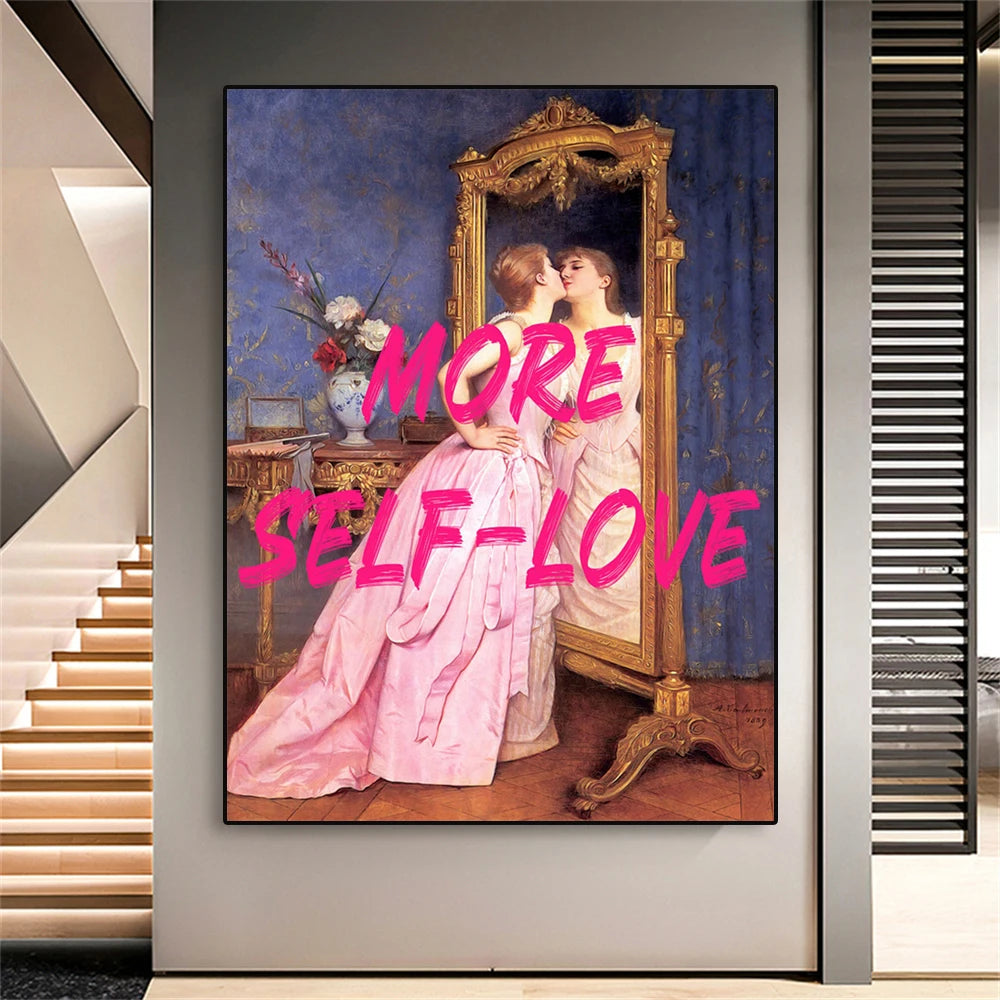More Self Love Graffiti Poster