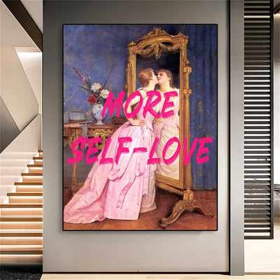 More Self Poster von NiZED als trippy Poster und psychedelische Wanddeko